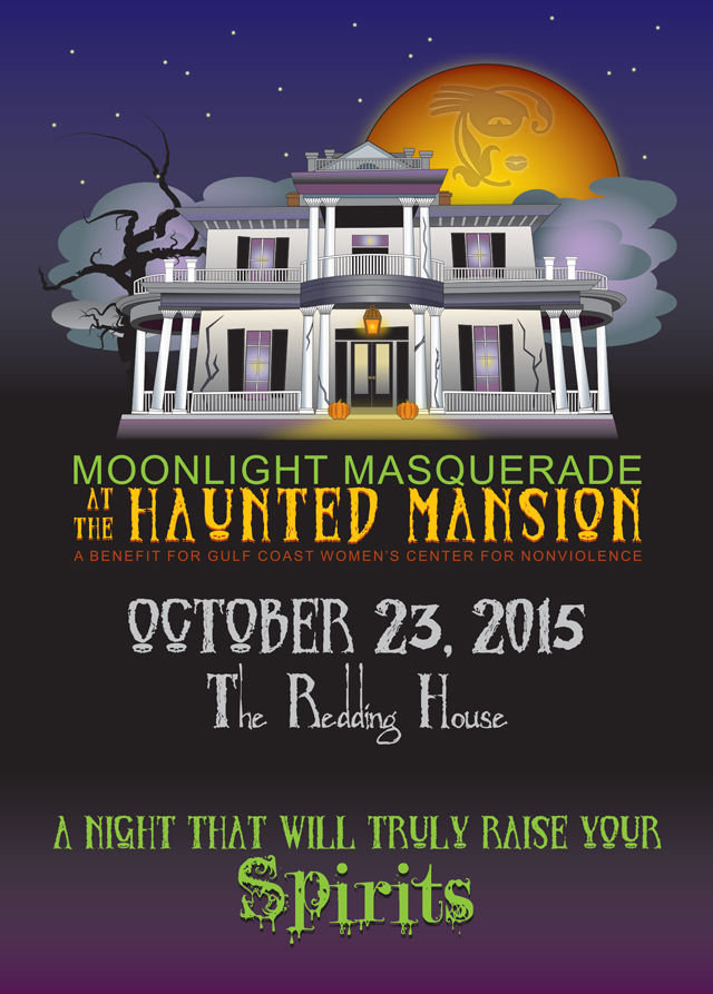 Moonlight Masquerade 2015 postcard